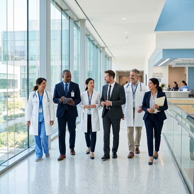 Healthcare professionals background